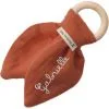 Les Griottes Anneau De Dentition En Bois Terracotta (personnalisable) -Bain et soin boutique anneau de dentition en bois terracotta personnalisable