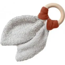 Les Griottes Anneau De Dentition En Bois Terracotta (personnalisable) -Bain et soin boutique anneau de dentition en bois terracotta personnalisable 3