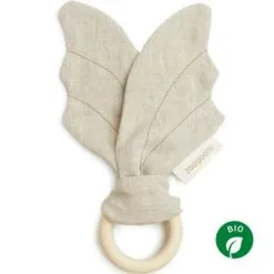 Nobodinoz Anneau De Dentition Lin Français Greige