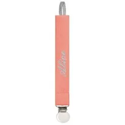 ANVIE Attache Sucette Corail (personnalisable)
