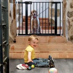 Bain et soin boutique -Bain et soin boutique barriere de securite easy close metal noir 2