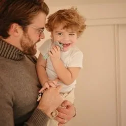 Mushie Brosse à Dent D'apprentissage étoile Cambridge Blue -Bain et soin boutique brosse a dent d apprentissage etoile cambridge blue 2