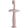 Mushie Brosse à Dent D'apprentissage Fleur Blush 1 Mushie Brosse à Dent D'apprentissage Fleur Blush -Bain et soin boutique brosse a dent d apprentissage fleur blush