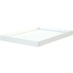 AT4 Étagère Supplémentaire En Bois De Hêtre Pour Table à Langer Confort Blanc