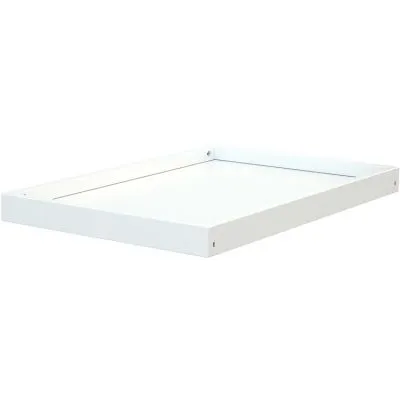 AT4 Étagère Supplémentaire En Bois De Hêtre Pour Table à Langer Confort Blanc 3 AT4 Étagère Supplémentaire En Bois De Hêtre Pour Table à Langer Confort Blanc