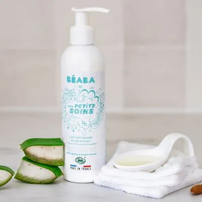 Beaba Lait Nettoyant Visage Et Corps à L'Huile D'amande Douce Bio (250 Ml) 7 Beaba Lait Nettoyant Visage Et Corps à L'Huile D'amande Douce Bio (250 Ml) – Image 5