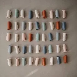 Mushie Lot De 2 Brosses à Dent à Doigt Tradewinds/Stone 11 Mushie Lot De 2 Brosses à Dent à Doigt Tradewinds/Stone -Bain et soin boutique lot de 2 brosses a dent a doigt tradewinds stone 5