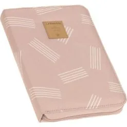 LÄSSIG Pochette Carnet De Santé Casual Rayures Rose