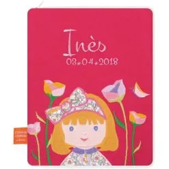 L'oiseau Bateau Protège Carnet De Santé Alice (personnalisable) -Bain et soin boutique protege carnet de sante alice personnalisable 4