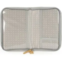 Walking Mum Protège Carnet De Santé Baby Nature Sable -Bain et soin boutique protege carnet de sante baby nature sable 2