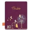 L'oiseau Bateau Protège Carnet De Santé écureuil Raisin (personnalisable) -Bain et soin boutique protege carnet de sante ecureuil raisin personnalisable