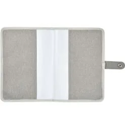 Beaba Protège Carnet De Santé Gris Chiné -Bain et soin boutique protege carnet de sante gris chine 2