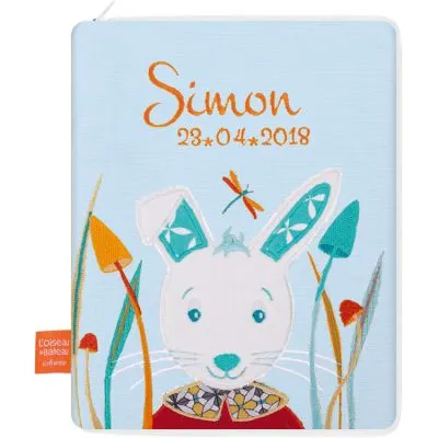 L'oiseau Bateau Protège Carnet De Santé Lapin D'Alice (personnalisable) 4 L'oiseau Bateau Protège Carnet De Santé Lapin D'Alice (personnalisable) – Image 3