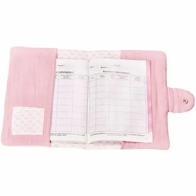 Sauthon Protège Carnet De Santé Lily Poudrée 4 Sauthon Protège Carnet De Santé Lily Poudrée – Image 2