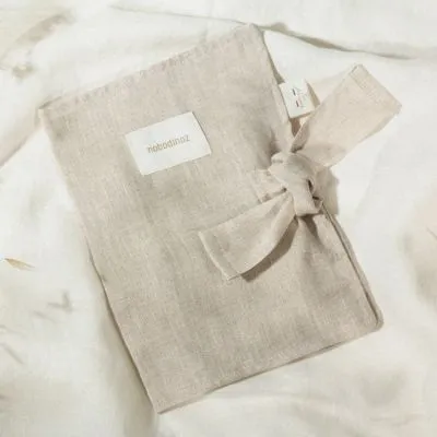 Nobodinoz Protège Carnet De Santé Lin Français Greige 6 Nobodinoz Protège Carnet De Santé Lin Français Greige – Image 4