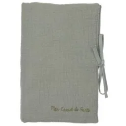 BB&CO Protège Carnet De Santé Mix & Match Vert De Gris