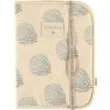 Nobodinoz Protège Carnet De Santé Poema Blue Gatsby Cream -Bain et soin boutique protege carnet de sante poema blue gatsby cream
