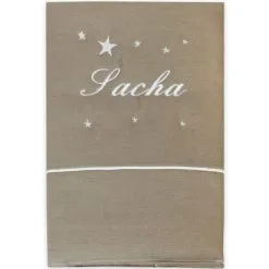 ANVIE Protège Carnet De Santé Taupe (personnalisable)