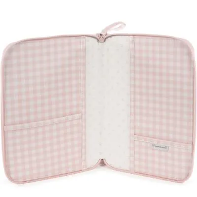 Pasito A Pasito Protège Carnet De Santé Together Vichy Rose Et Blanc 4 Pasito A Pasito Protège Carnet De Santé Together Vichy Rose Et Blanc – Image 2