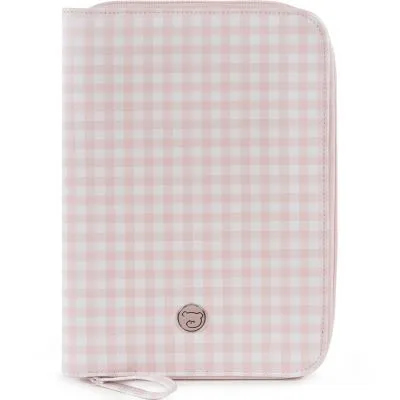 Pasito A Pasito Protège Carnet De Santé Together Vichy Rose Et Blanc 3 Pasito A Pasito Protège Carnet De Santé Together Vichy Rose Et Blanc