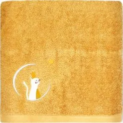 L'oiseau Bateau Serviette De Bain Chat Caramel Personnalisable (100 X 100 Cm)