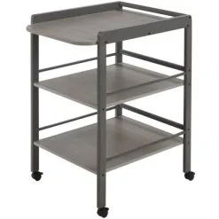 Geuther Table à Langer Clarissa Bois Gris (86,3 X 74,5 X 91,5 Cm)